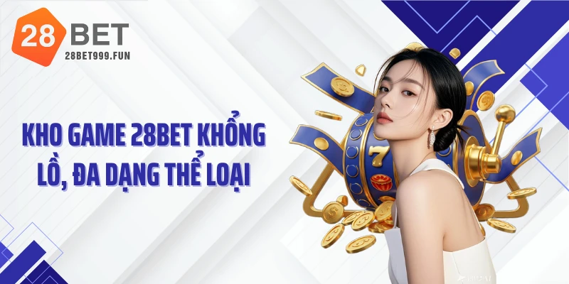 Kho game 28BET khổng lồ, đa dạng thể loại