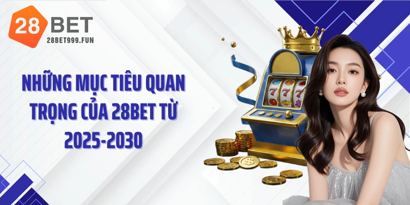 Những mục tiêu quan trọng của 28BET từ 2025-2030